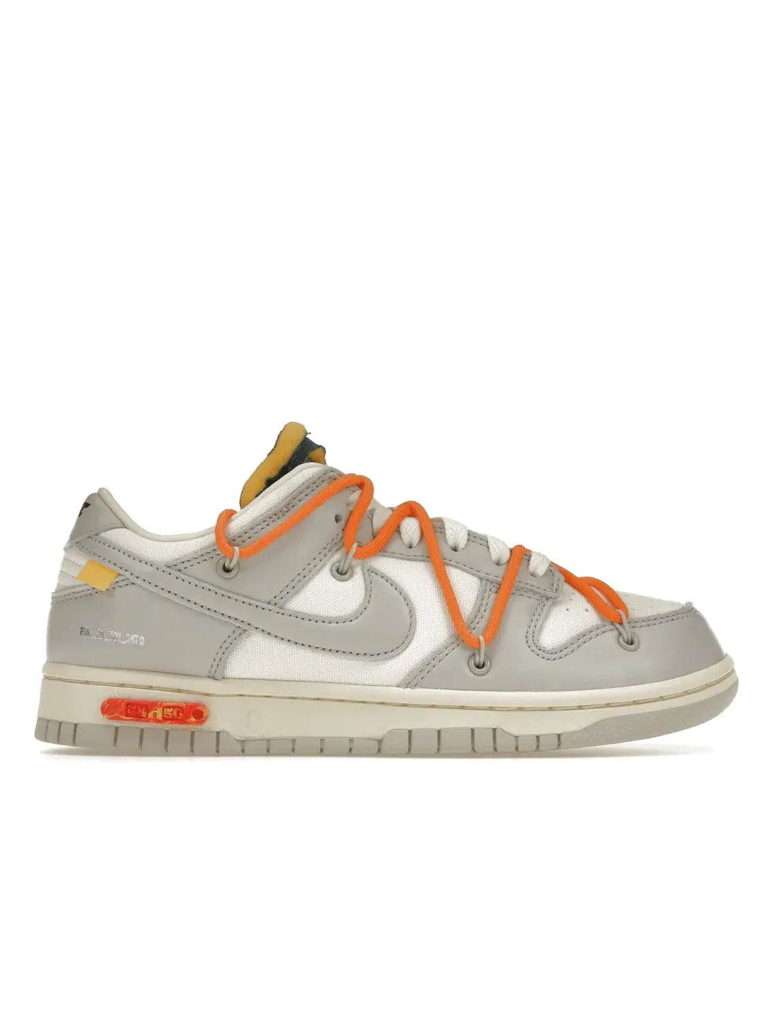 Мужские кроссовки Lifestyle с деконструированным дизайном Nike Dunk Low Off-White Lot 44 Nike — изображение 1 из 4