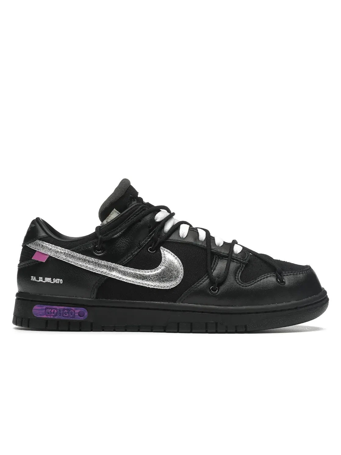 Мужские кроссовки Lifestyle с принтом Nike Dunk Low Off-White Lot 50 Nike — изображение 1 из 4