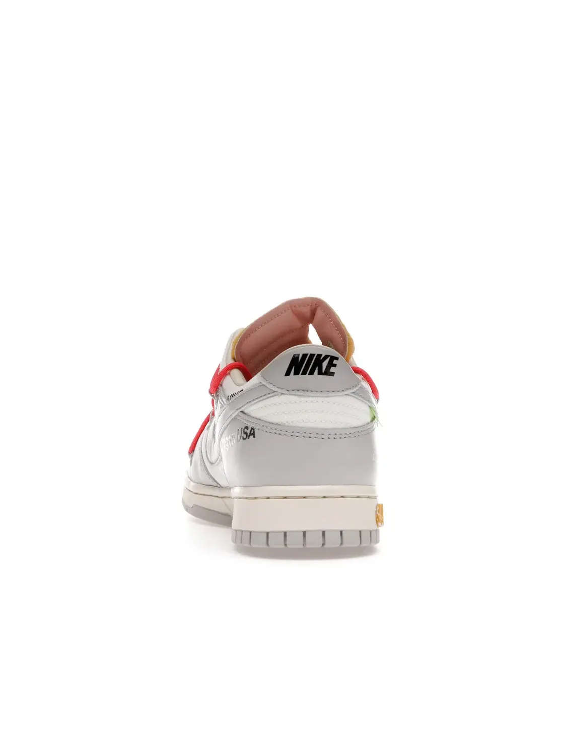 Мужские кроссовки Lifestyle Nike Dunk Low Off-White Lot 6 — изображение 4 из 4, серый