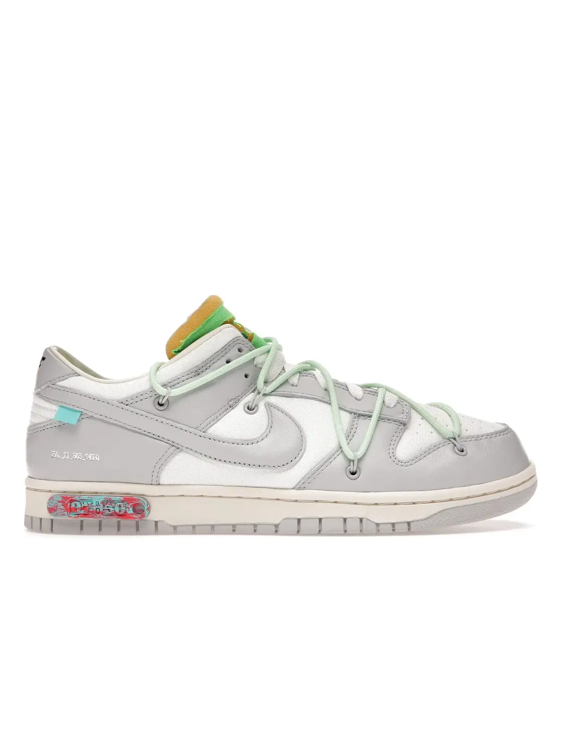 Мужские кроссовки Lifestyle с принтом Nike Dunk Low Nike — изображение 1 из 4, серый-зеленый