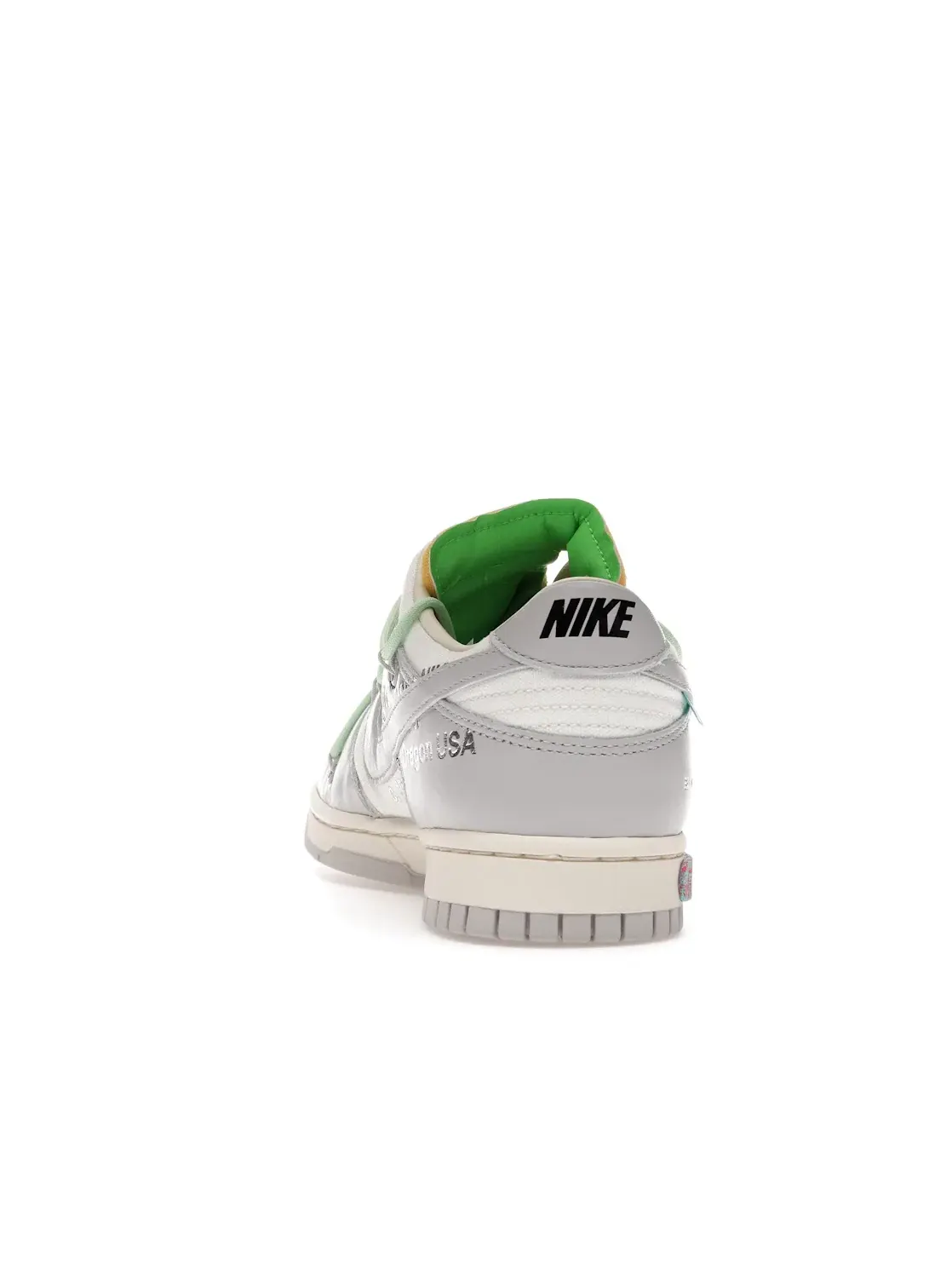 Мужские кроссовки Lifestyle с принтом Nike Dunk Low Nike — изображение 4 из 4, серый-зеленый