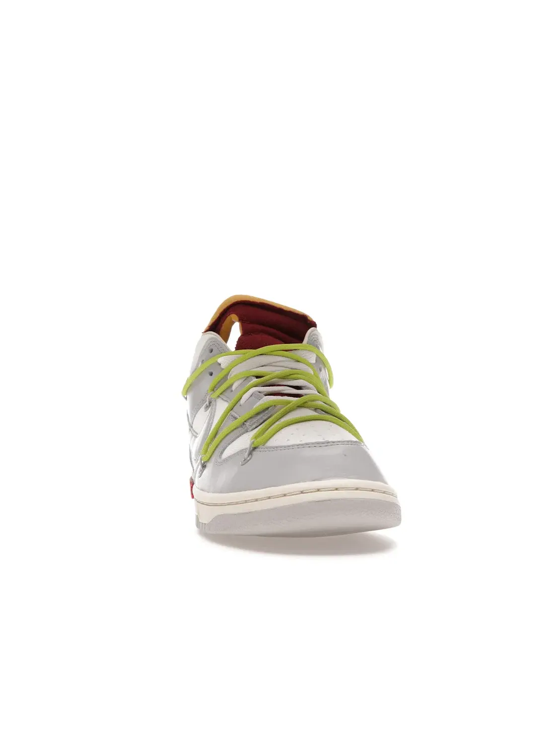Мужские кроссовки с контрастными цветами Nike Dunk Low Off-White Lot 8 Nike — изображение 2 из 4, серый