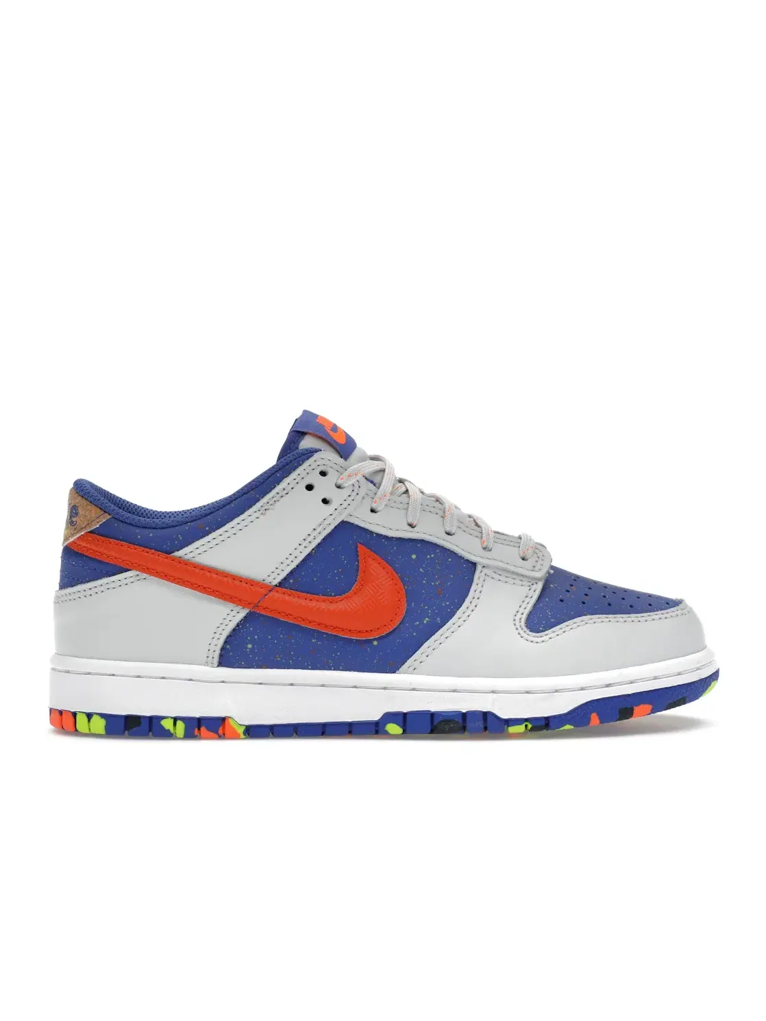 Детские кроссовки Lifestyle Nike Dunk Low — изображение 1 из 4, синий//оранжевый