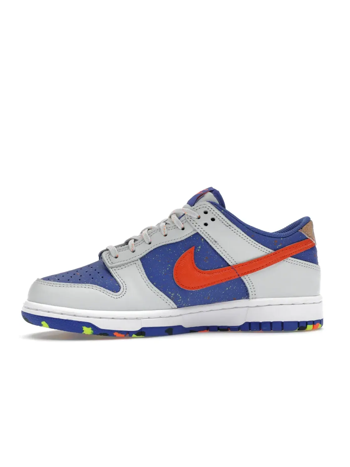 Детские кроссовки Lifestyle Nike Dunk Low — изображение 3 из 4, синий//оранжевый