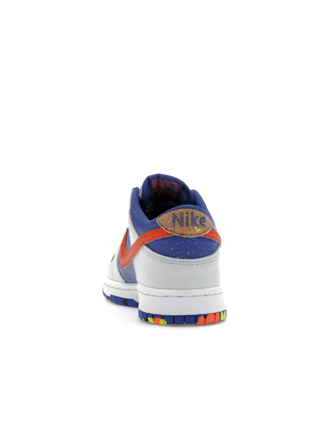 Детские кроссовки Lifestyle Nike Dunk Low — изображение 4 из 4, синий//оранжевый