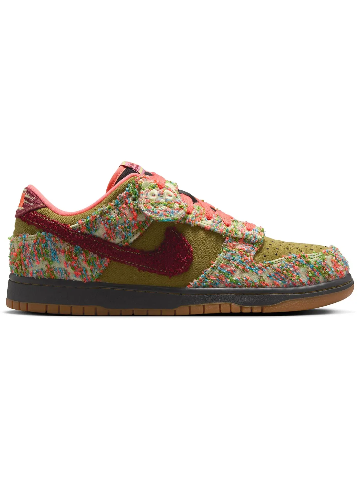 Мужские кроссовки Lifestyle с ярким многоцветным дизайном Nike Dunk Low Nike — изображение 1 из 1