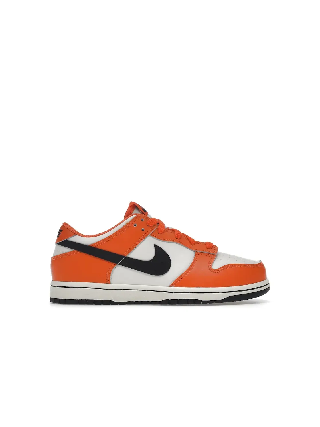Детские кроссовки с лакированной кожи Nike Dunk Low Patent (2022) (PS) Nike — изображение 1 из 4, оранжевый/белый/черный