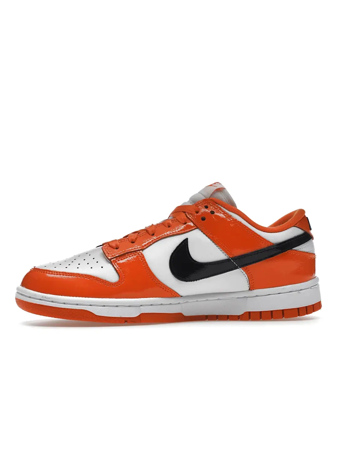 Женские кроссовки Lifestyle с принтом Nike Dunk Low Nike — изображение 3 из 4, оранжевый/белый/черный
