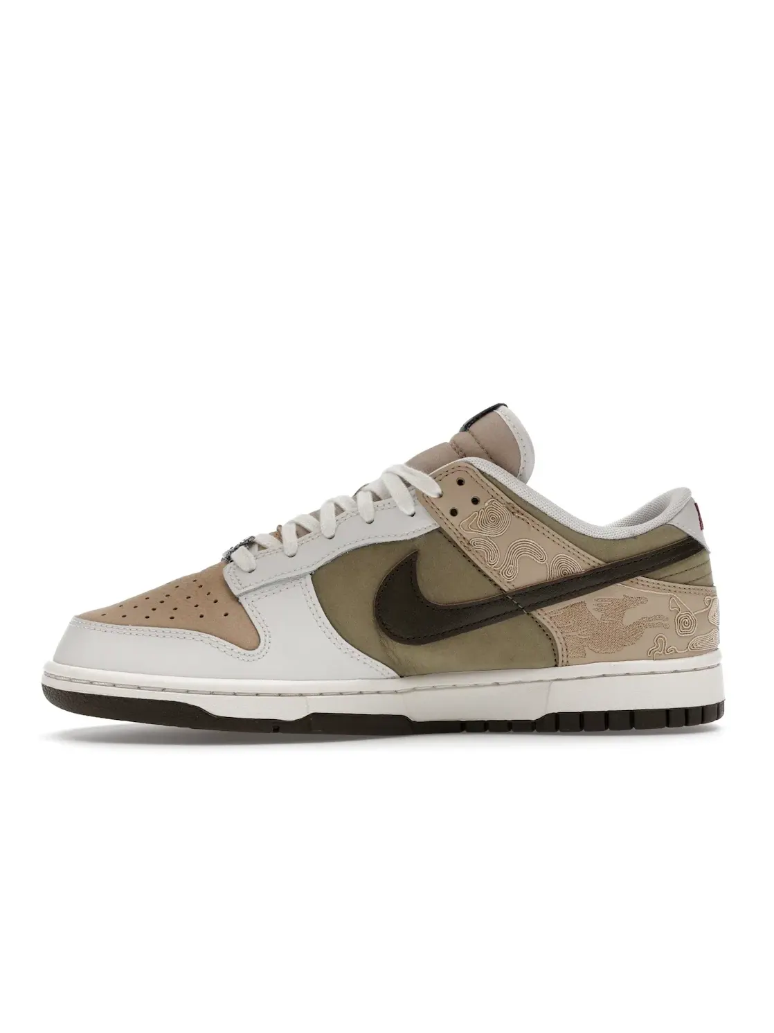 Мужские кроссовки Lifestyle Nike Dunk Low — изображение 3 из 4, оливковый/темный