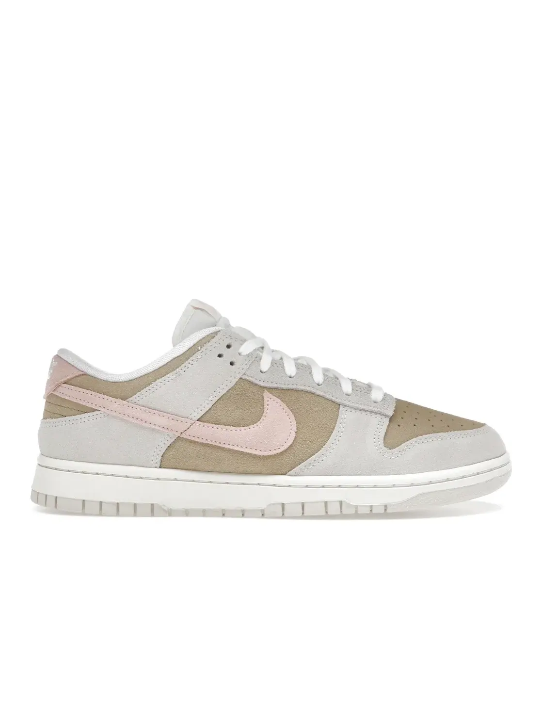 Женские кроссовки Lifestyle с цветовым блоком Nike Dunk Low — изображение 1 из 3, бежевый