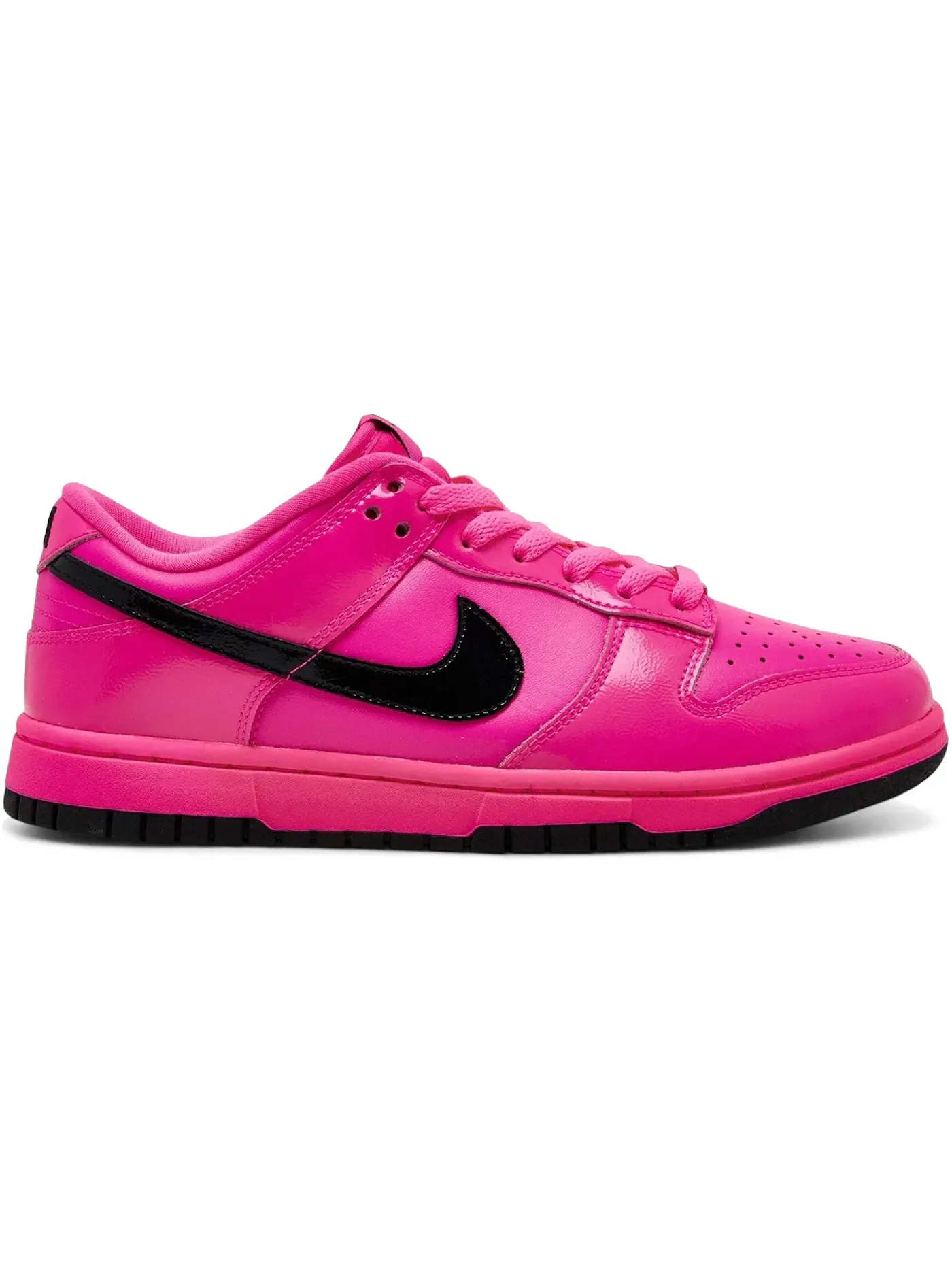 Женские кроссовки с низким верхом Nike Dunk Low — изображение 1 из 1, розовый/черный