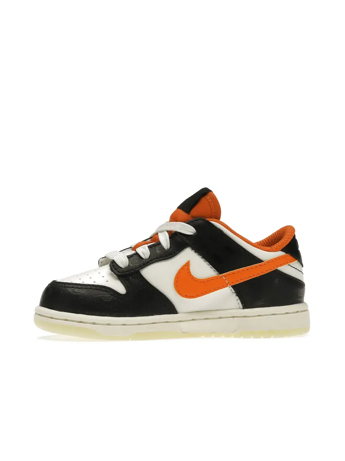 Детские кроссовки Lifestyle с принтом Nike Dunk Low PRM Nike — изображение 3 из 4, черный