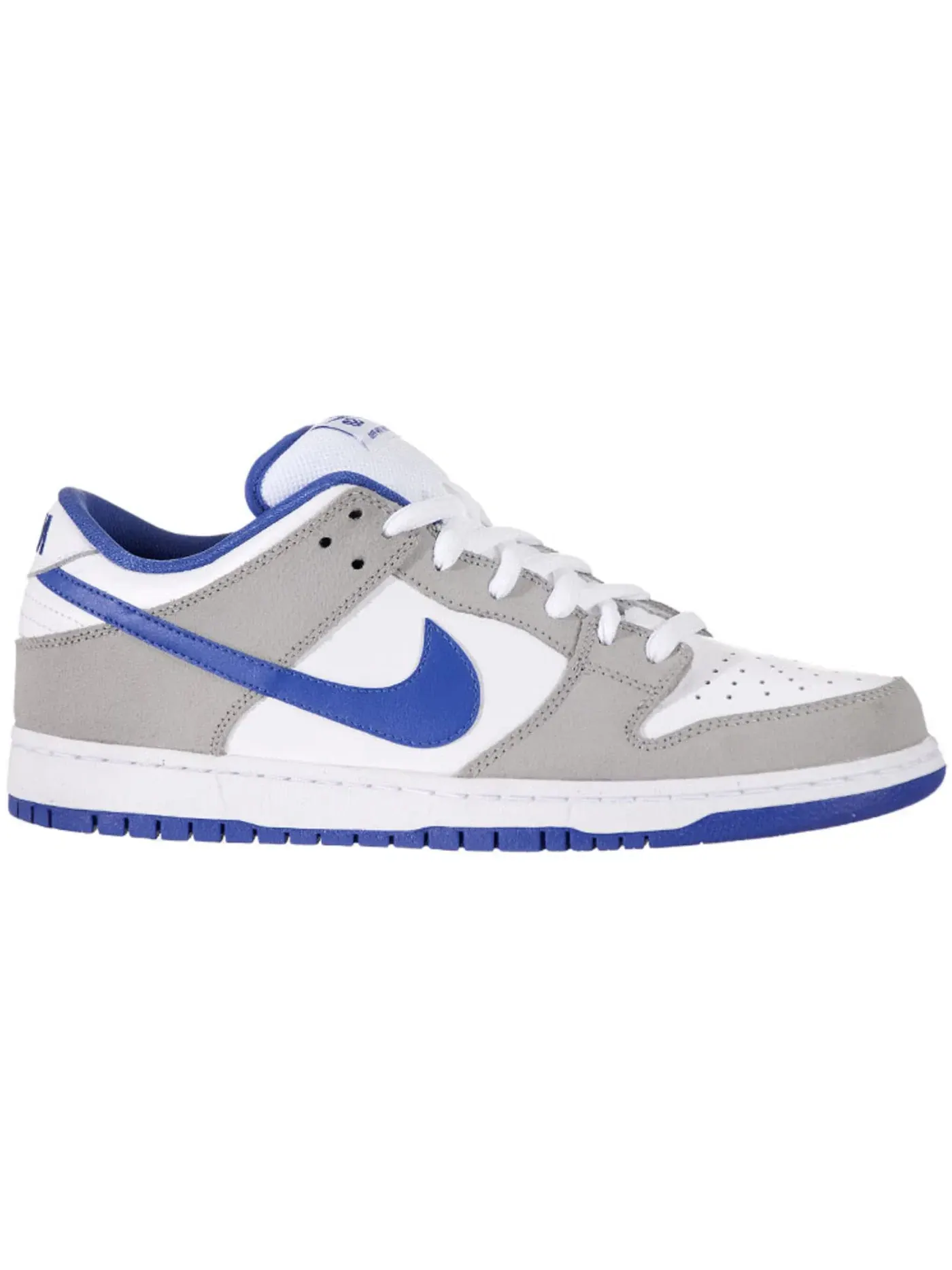 Мужские кроссовки с низким верхом Nike Dunk Low Pro SB — изображение 1 из 1, белый/серебристый