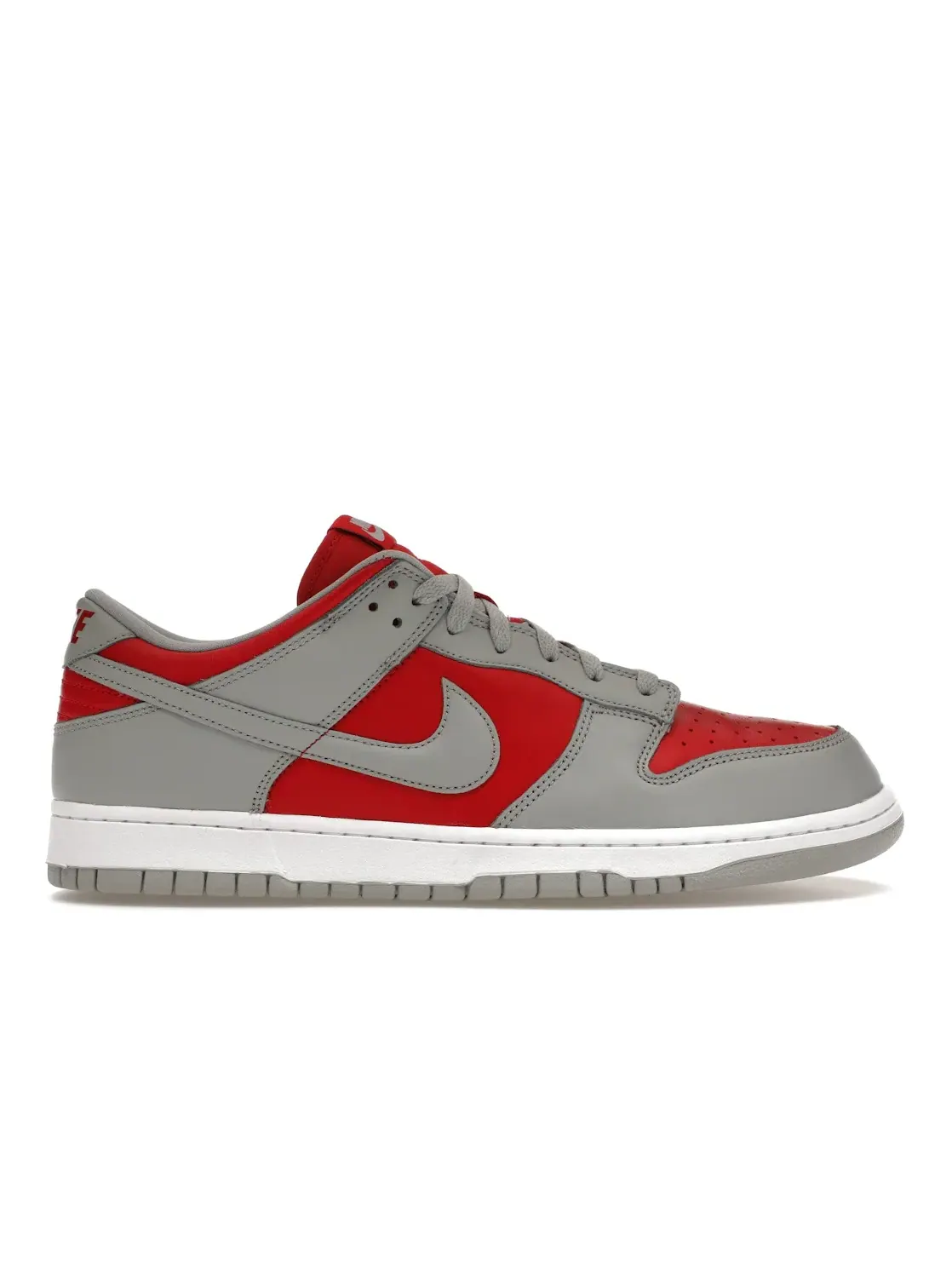 Мужские кроссовки с принтом Nike Dunk Low QS — изображение 1 из 4, красный/серебристый