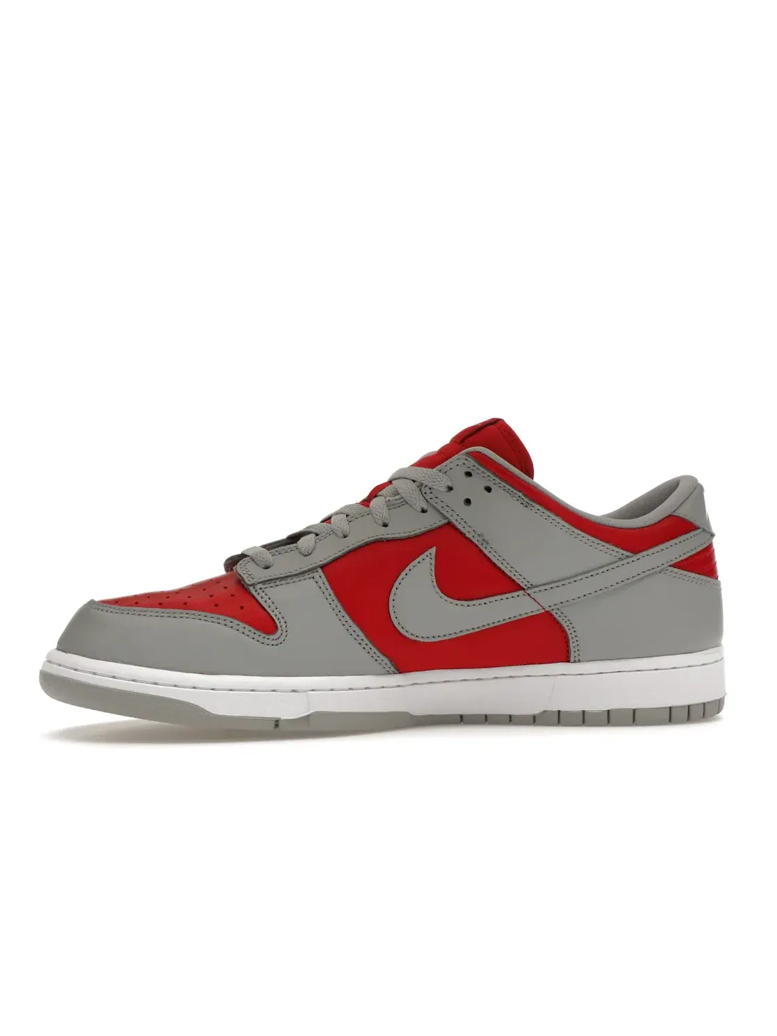 Мужские кроссовки с принтом Nike Dunk Low QS — изображение 3 из 4, красный/серебристый