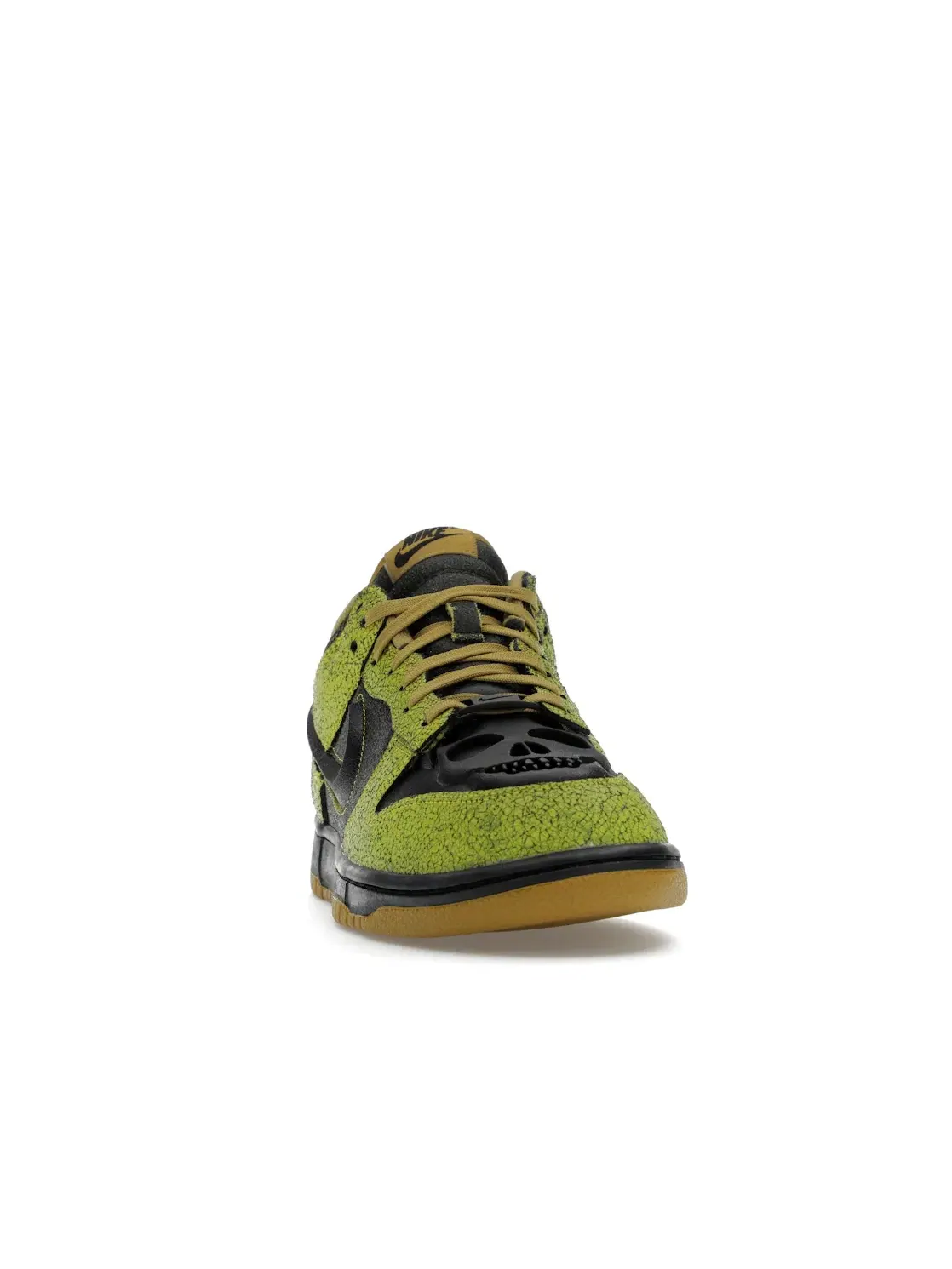 Мужские кроссовки Lifestyle с принтом Nike Dunk Low Retro QS Halloween Skull — изображение 2 из 4, яркий/черный/зеленый