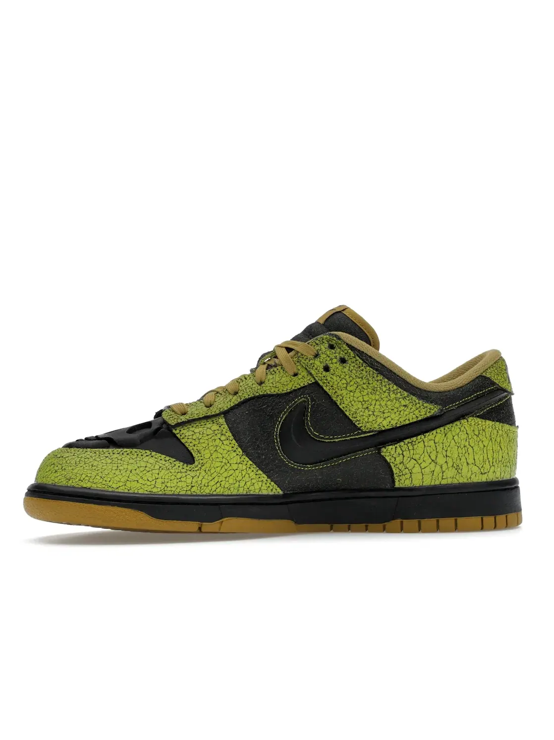 Мужские кроссовки Lifestyle с принтом Nike Dunk Low Retro QS Halloween Skull — изображение 3 из 4, яркий/черный/зеленый
