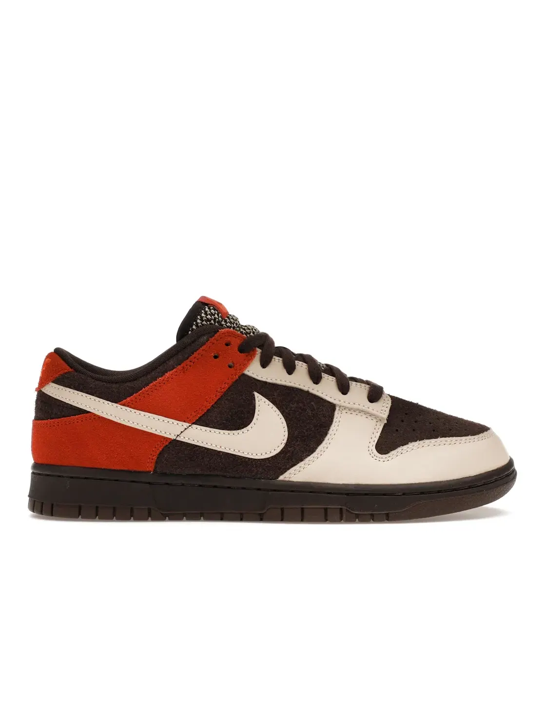 Мужские кроссовки с замшевым верхом Nike Dunk Low — изображение 1 из 4, коричневый/-оранжевый