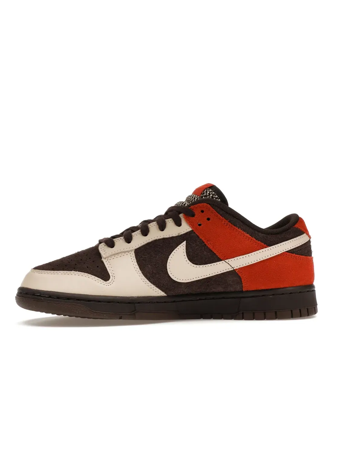 Мужские кроссовки с замшевым верхом Nike Dunk Low — изображение 3 из 4, коричневый/-оранжевый