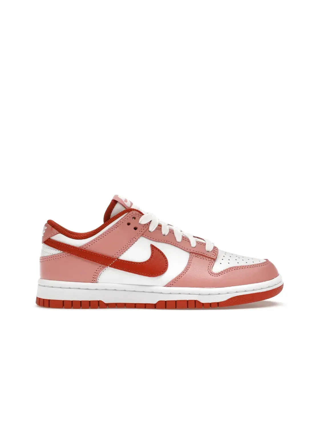 Женские кроссовки Lifestyle Nike Nike Dunk Low — изображение 1 из 4, красный/оранжевый/белый