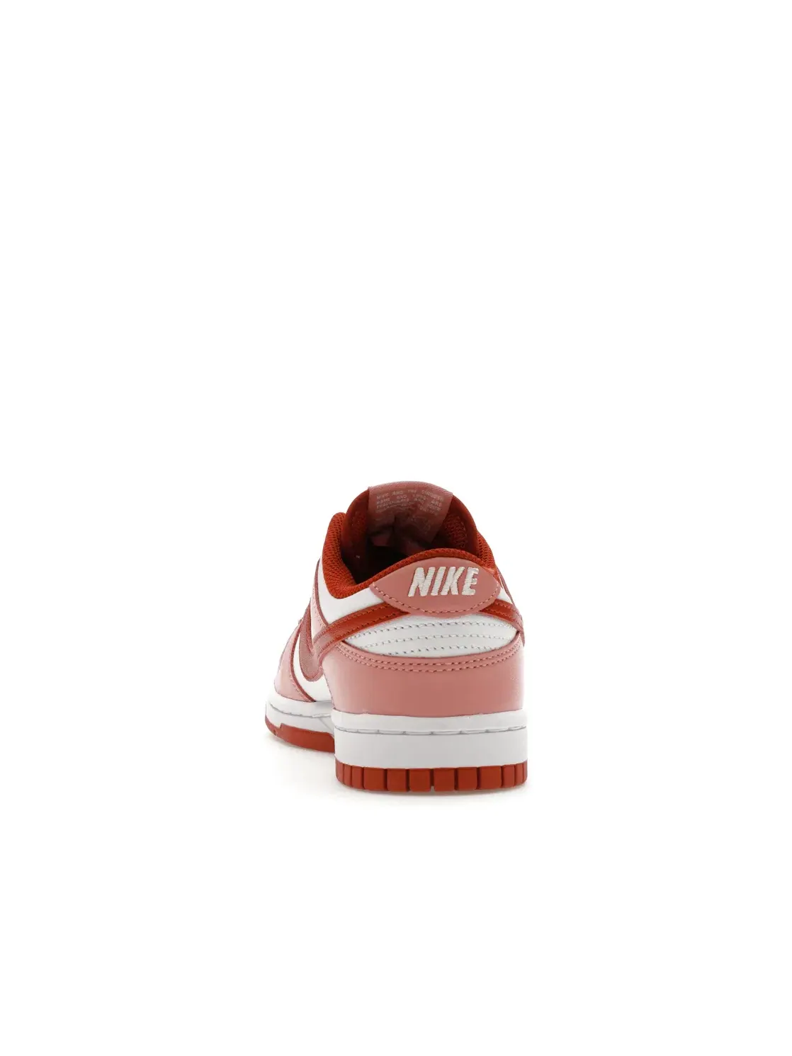 Женские кроссовки Lifestyle Nike Nike Dunk Low — изображение 4 из 4, красный/оранжевый/белый