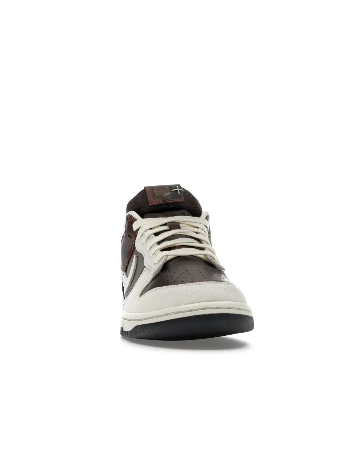 Мужские кроссовки Lifestyle с принтом Nike Dunk Low Retro Nike — изображение 2 из 4, коричневый//черный