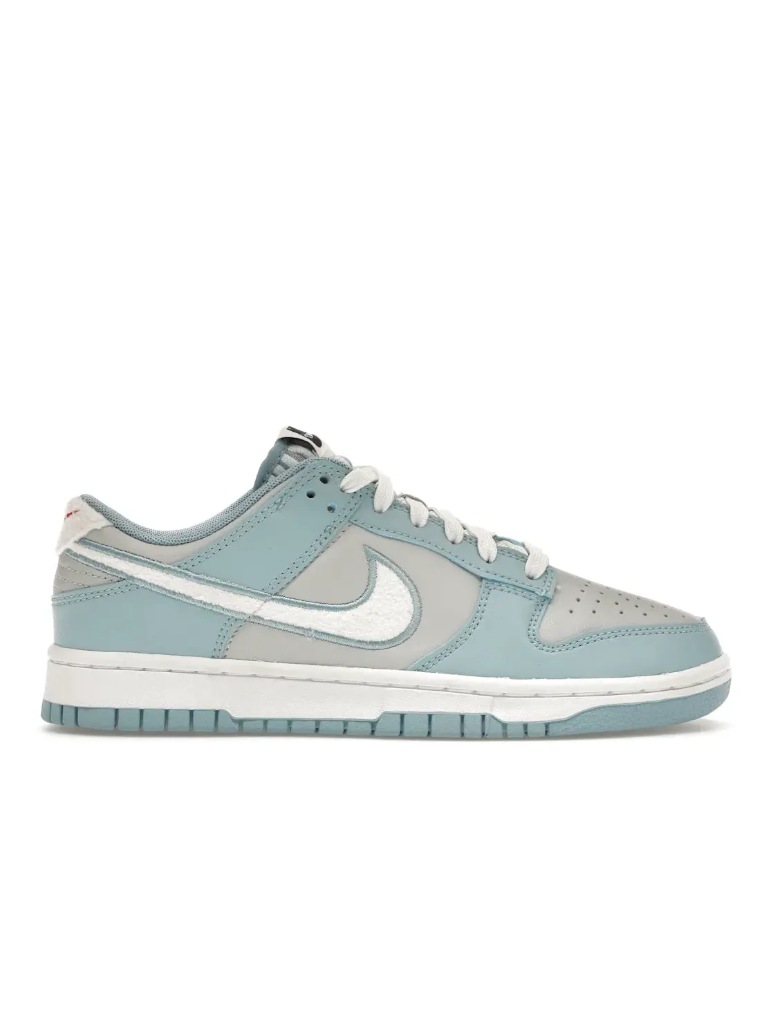 Мужские кроссовки с замшевыми вставками Nike Dunk Low Retro — изображение 1 из 4, серый/синий/белый