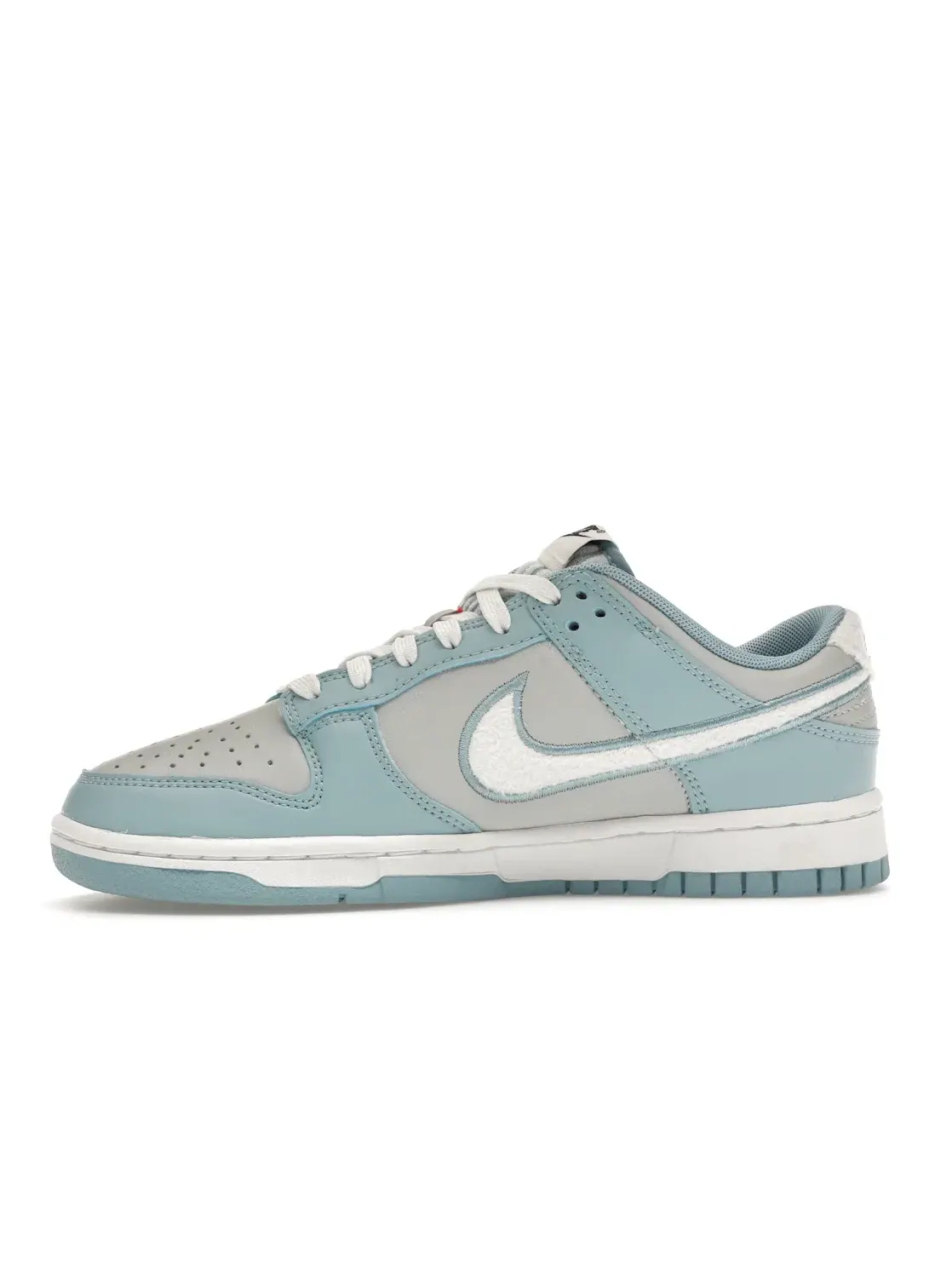 Мужские кроссовки с замшевыми вставками Nike Dunk Low Retro — изображение 3 из 4, серый/синий/белый