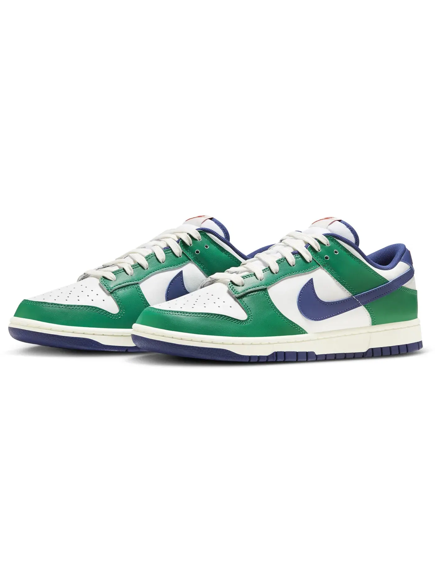 Мужские кроссовки из кожи и сетки Nike Dunk Low Retro — изображение 2 из 4