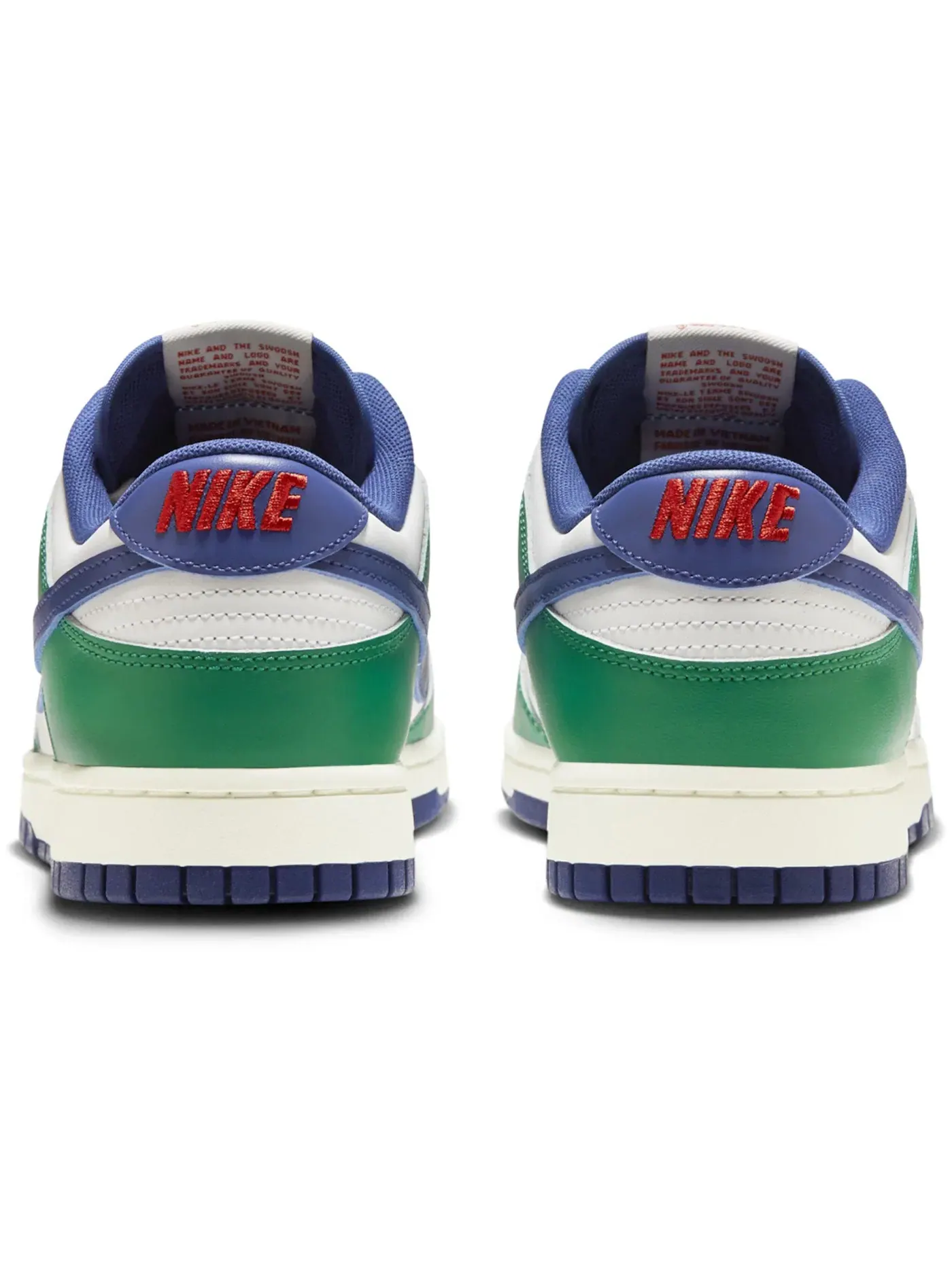 Мужские кроссовки из кожи и сетки Nike Dunk Low Retro — изображение 4 из 4