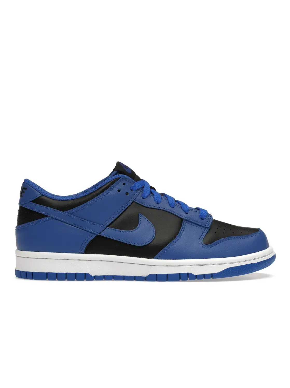 Детские кроссовки на шнуровке Nike Dunk Low Retro — изображение 1 из 4, черный//белый