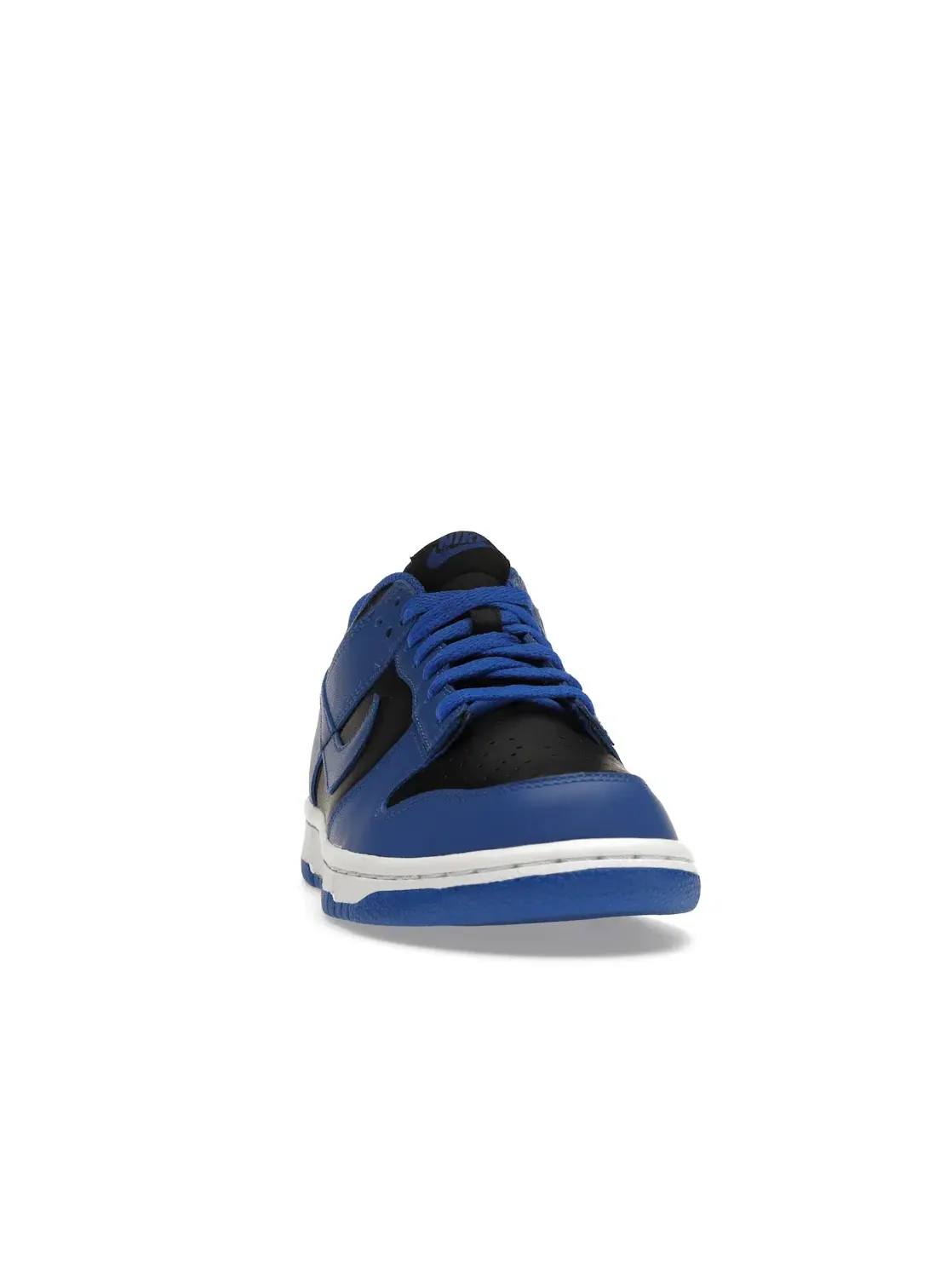 Детские кроссовки на шнуровке Nike Dunk Low Retro — изображение 2 из 4, черный//белый