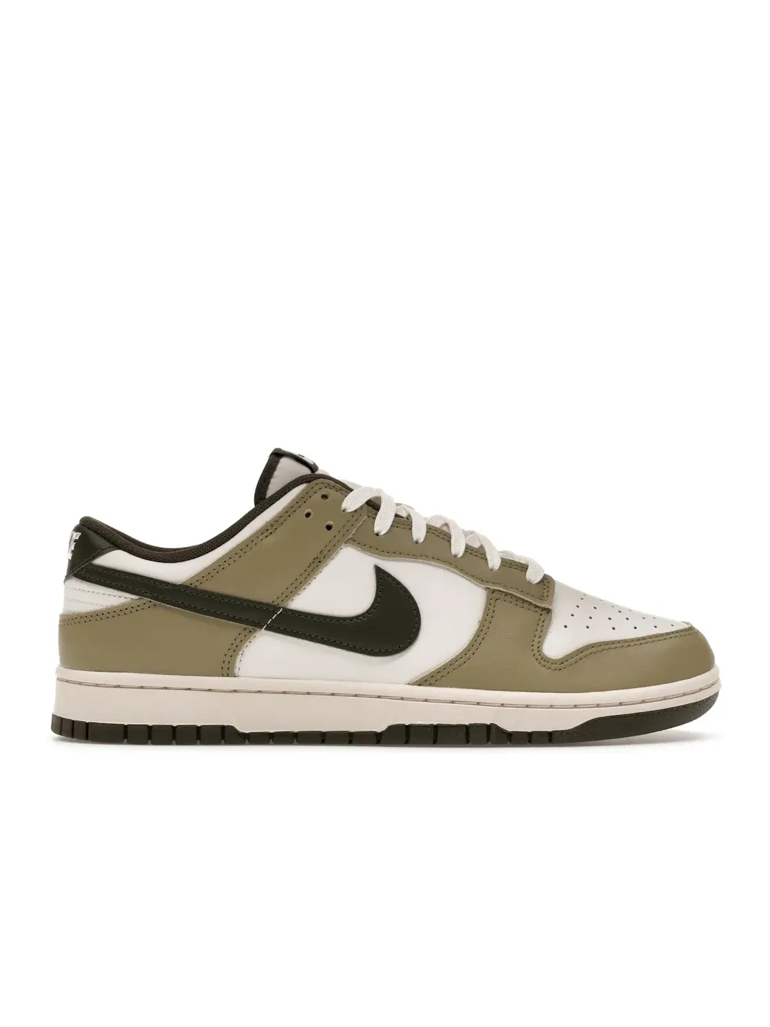Мужские кроссовки повседневные Nike Dunk Low Retro — изображение 1 из 4, оливковый/хаки