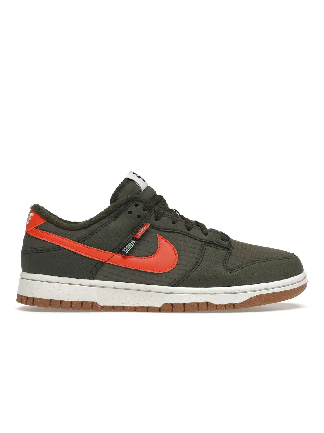 Мужские кроссовки Lifestyle с утеплением Nike Dunk Low Next Nature Nike — изображение 1 из 4, оранжевый-оливковый