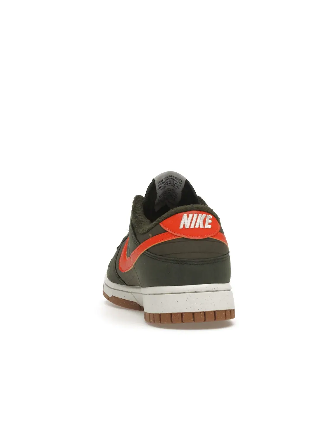 Мужские кроссовки Lifestyle с утеплением Nike Dunk Low Next Nature Nike — изображение 4 из 4, оранжевый-оливковый