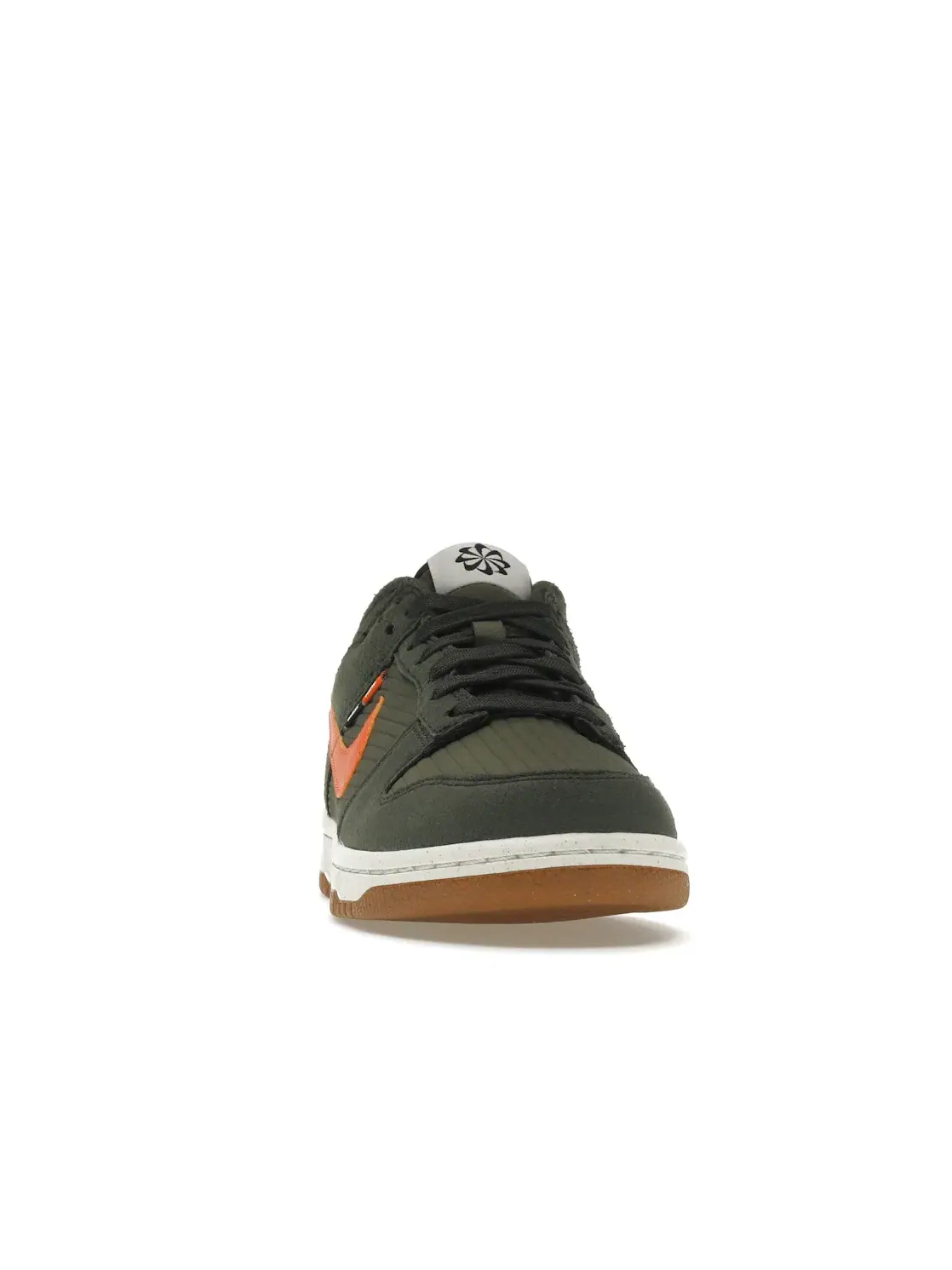 Детские кроссовки с принтом Nike Dunk Low Retro NN Nike — изображение 2 из 4, оранжевый/оливковый