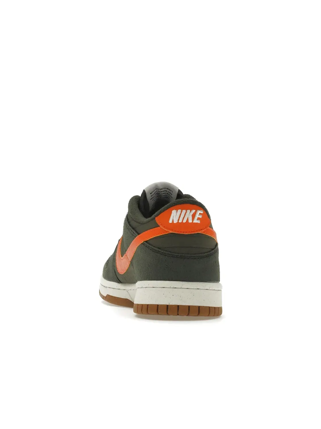 Детские кроссовки с принтом Nike Dunk Low Retro NN Nike — изображение 4 из 4, оранжевый/оливковый