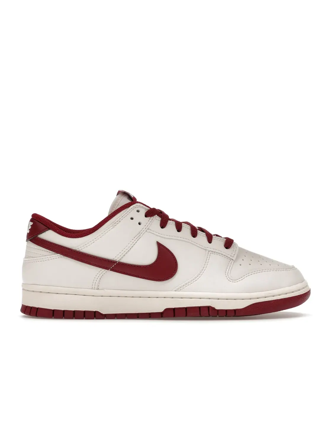 Мужские кроссовки кожаные Nike Dunk Low Retro — изображение 1 из 4, красный
