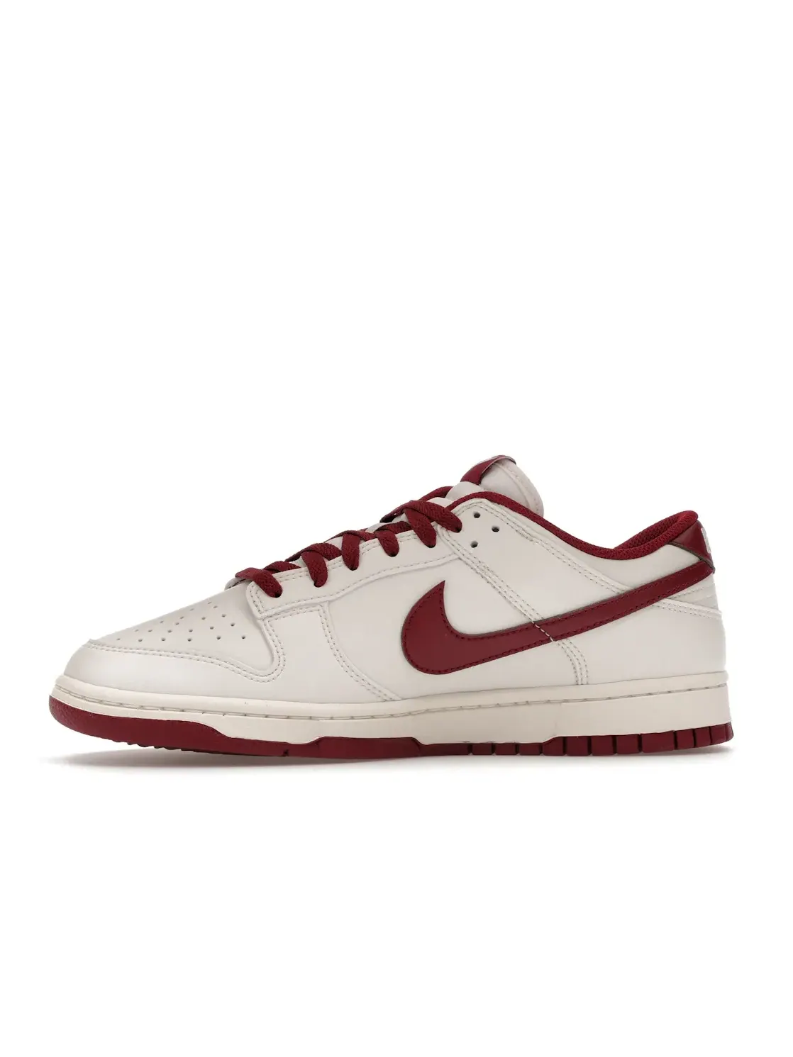 Мужские кроссовки кожаные Nike Dunk Low Retro — изображение 3 из 4, красный