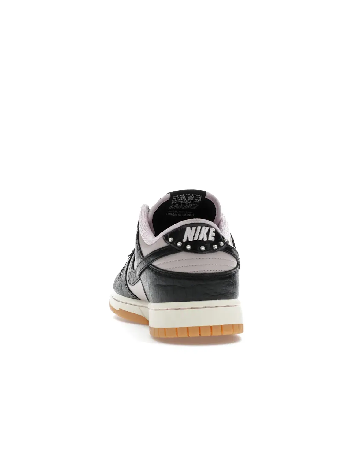 Мужские кроссовки с пастельно-розовым и черным дизайном Nike Dunk Low Retro — изображение 4 из 4