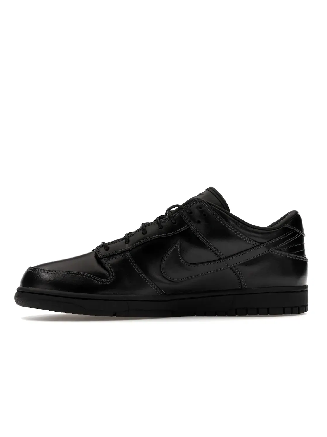 Мужские кроссовки повседневные Nike Dunk Low Retro Premium — изображение 3 из 4, черный/черный/черный