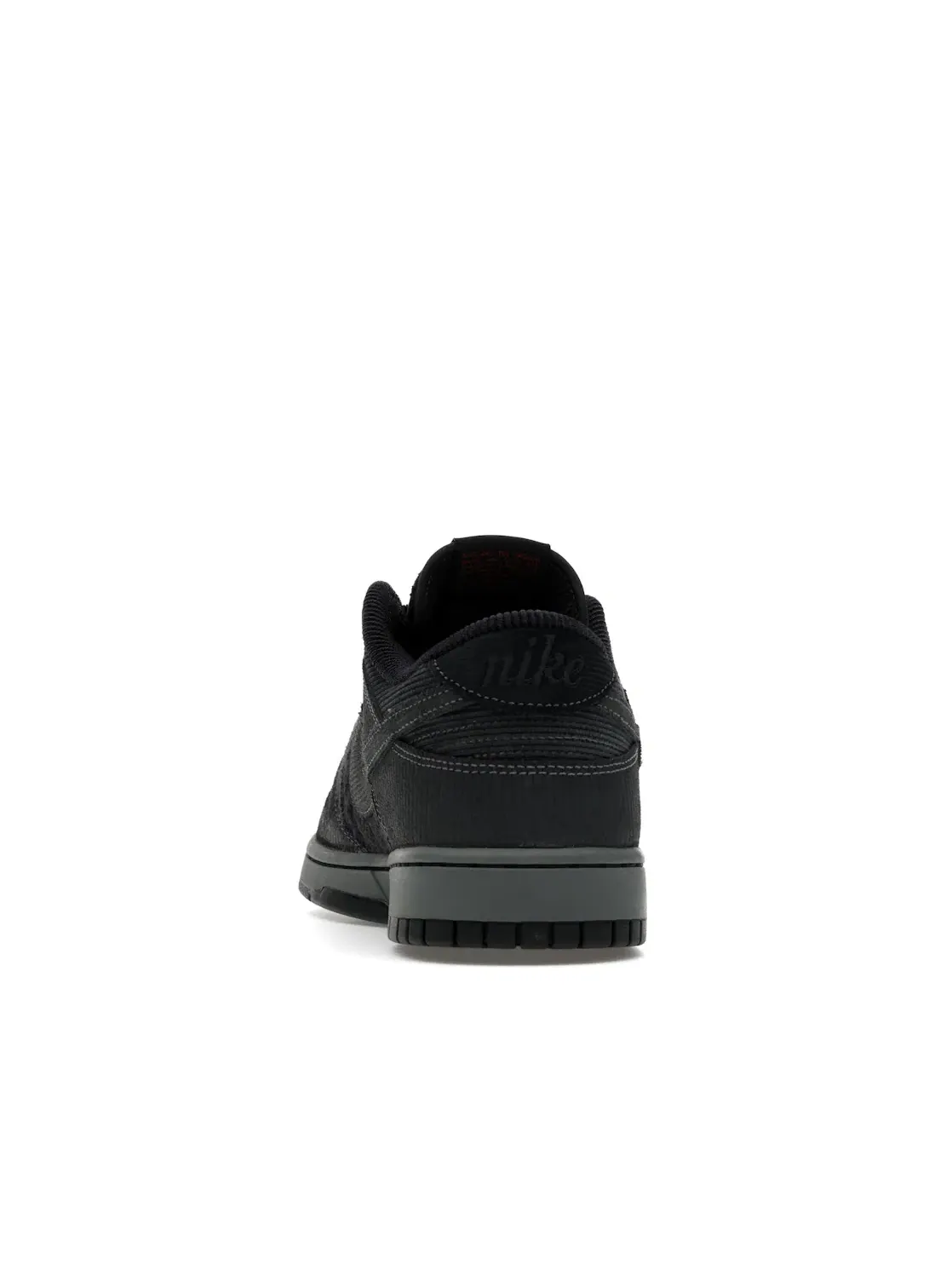 Мужские кроссовки с вельветовым материалом Nike Dunk Low Retro Premium — изображение 4 из 4, черный