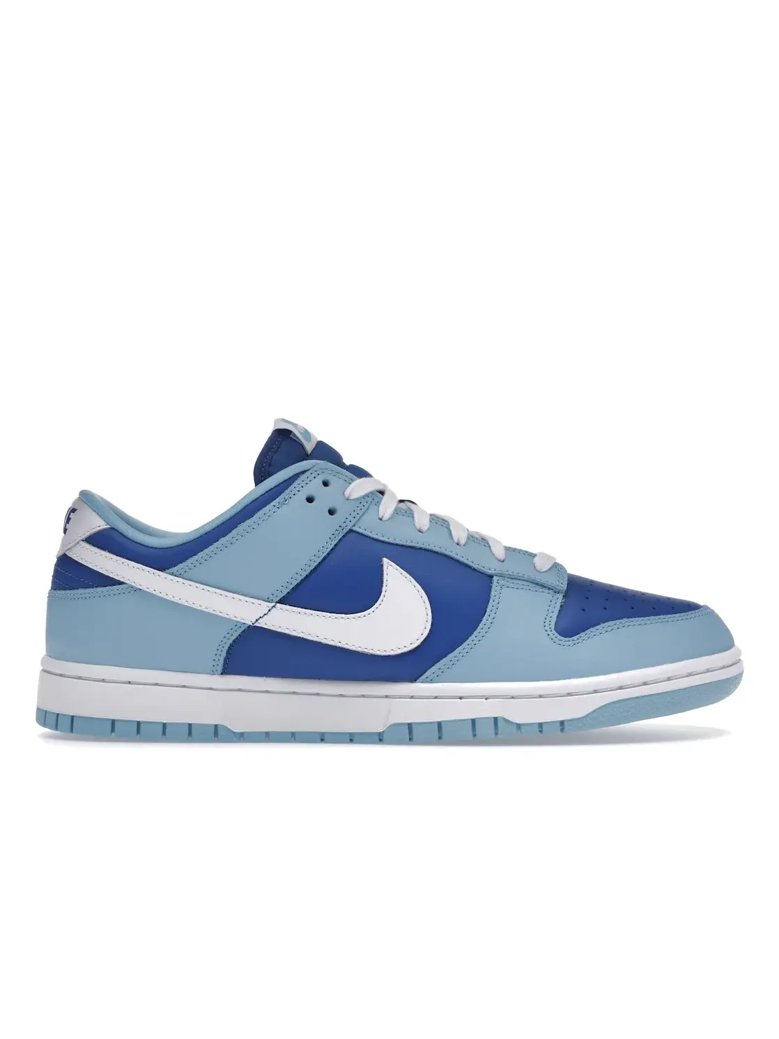 Мужские кроссовки с низким верхом Nike Dunk Low Retro QS Nike — изображение 1 из 4, белый-синий