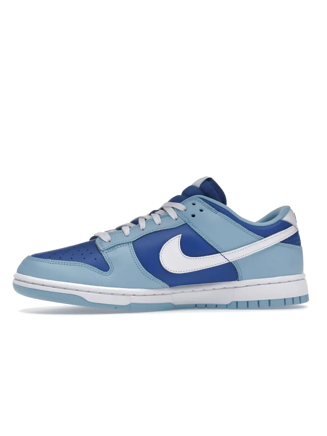 Мужские кроссовки с низким верхом Nike Dunk Low Retro QS Nike — изображение 3 из 4, белый-синий