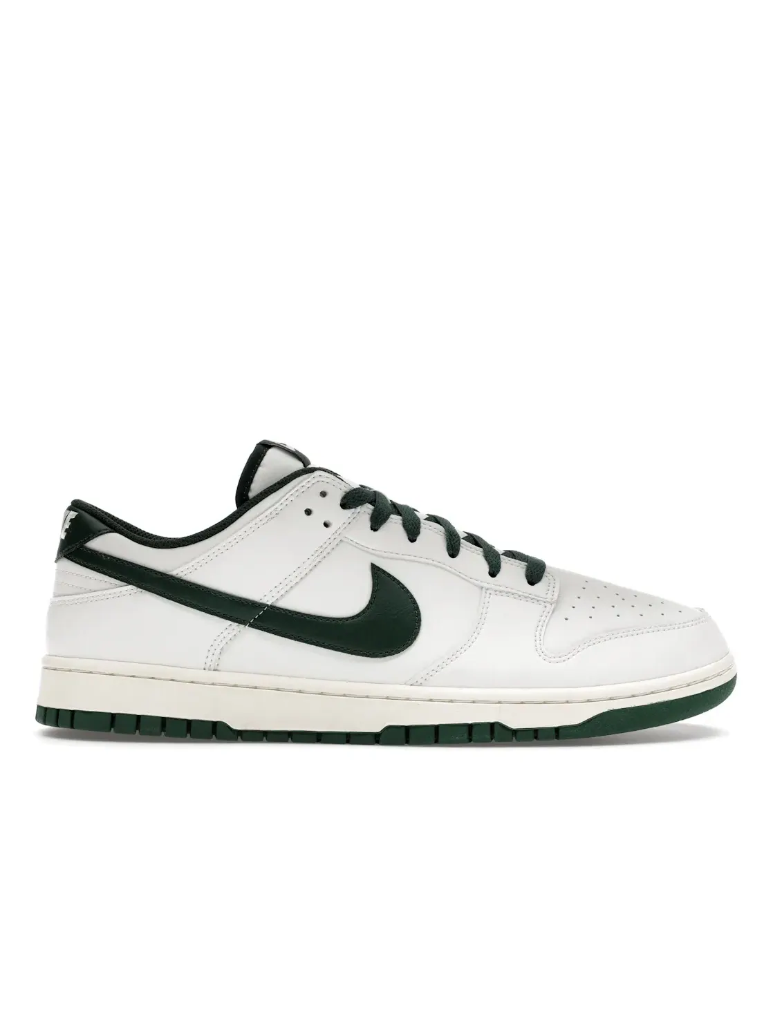 Мужские кроссовки Lifestyle с цветовым блоком Nike Dunk Low Retro, Sail/Sail/Fir — изображение 1 из 4