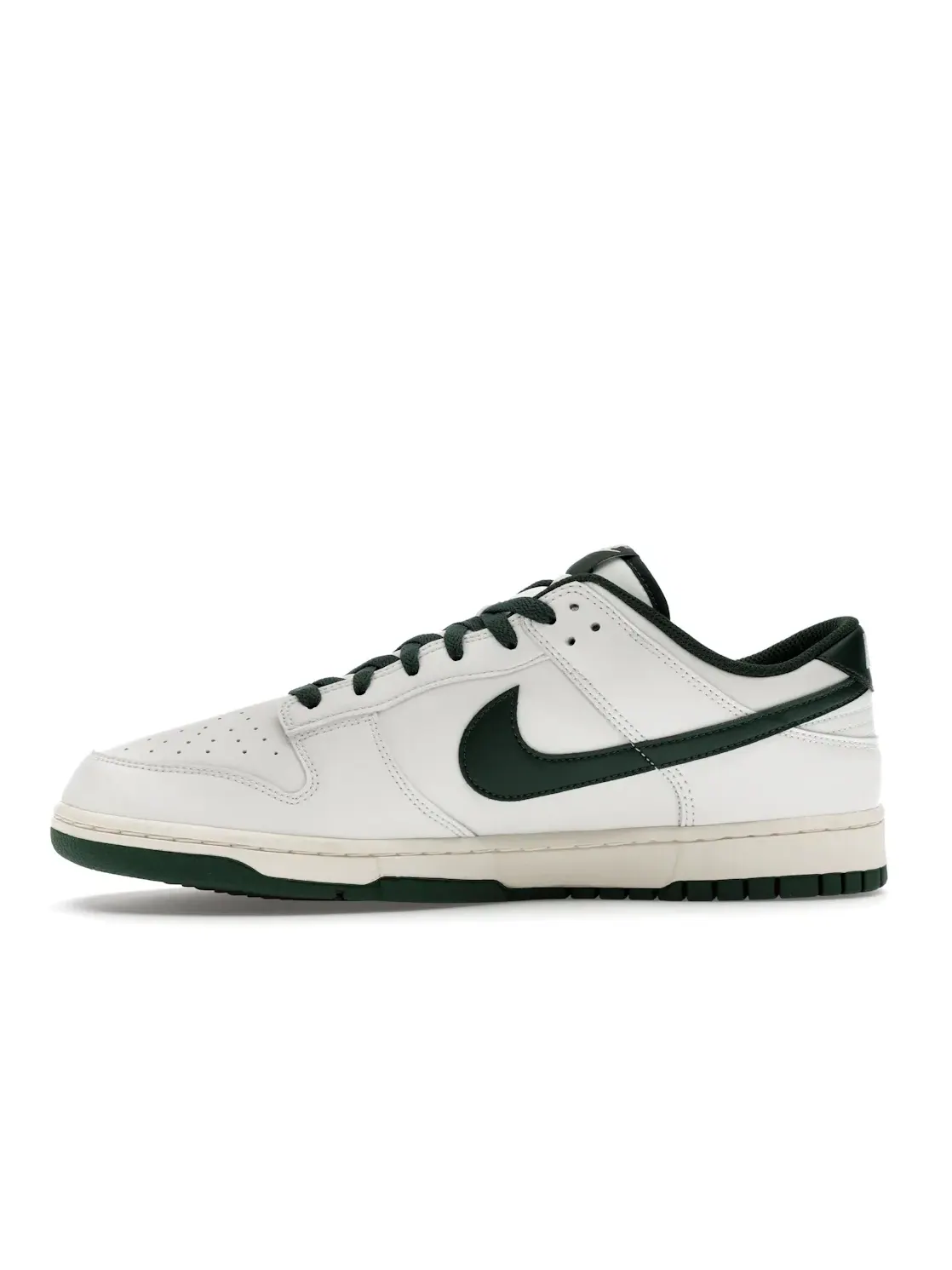 Мужские кроссовки Lifestyle с цветовым блоком Nike Dunk Low Retro, Sail/Sail/Fir — изображение 3 из 4