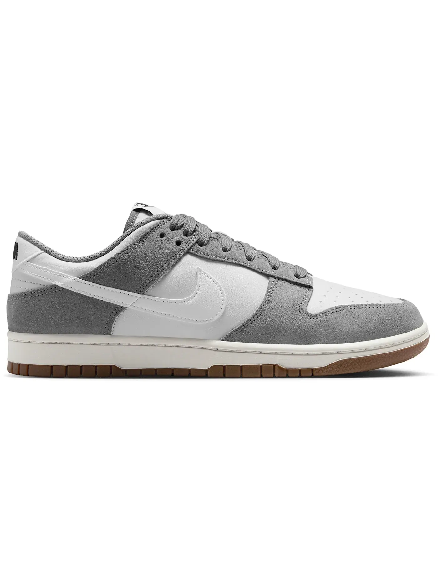 Мужские кроссовки Lifestyle с низким силуэтом Nike Dunk Low Retro SE — изображение 1 из 1, серый//белый/белый