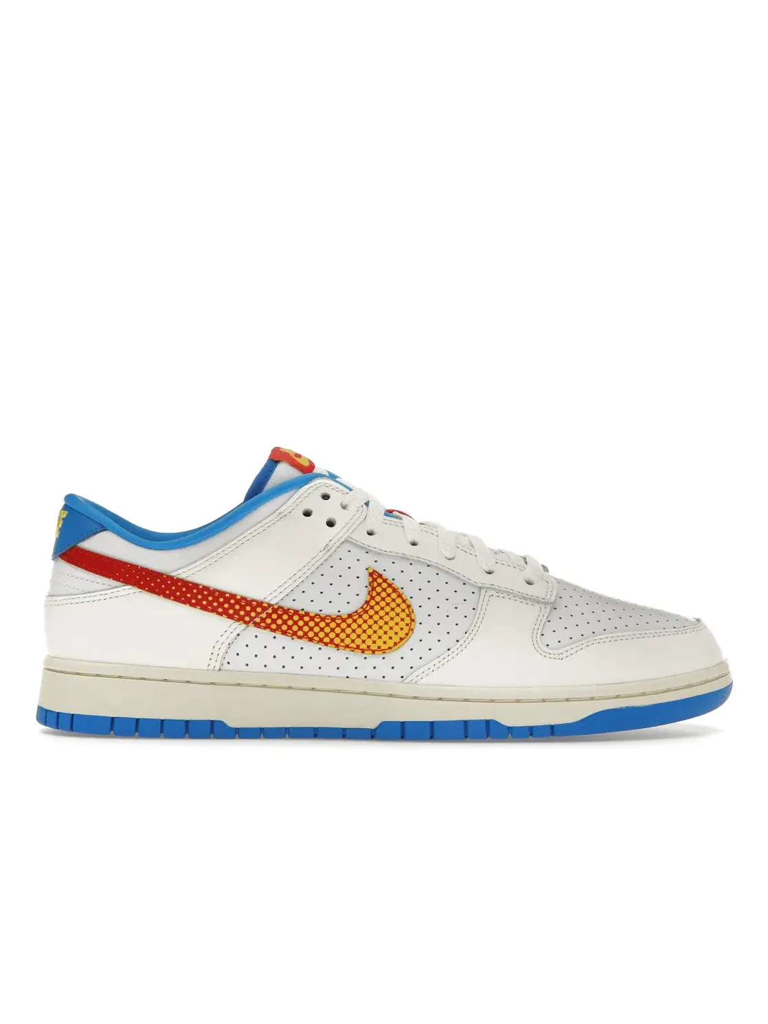 Мужские кроссовки с принтом Nike Dunk Low Retro SE — изображение 1 из 4, желтый/синий/красный