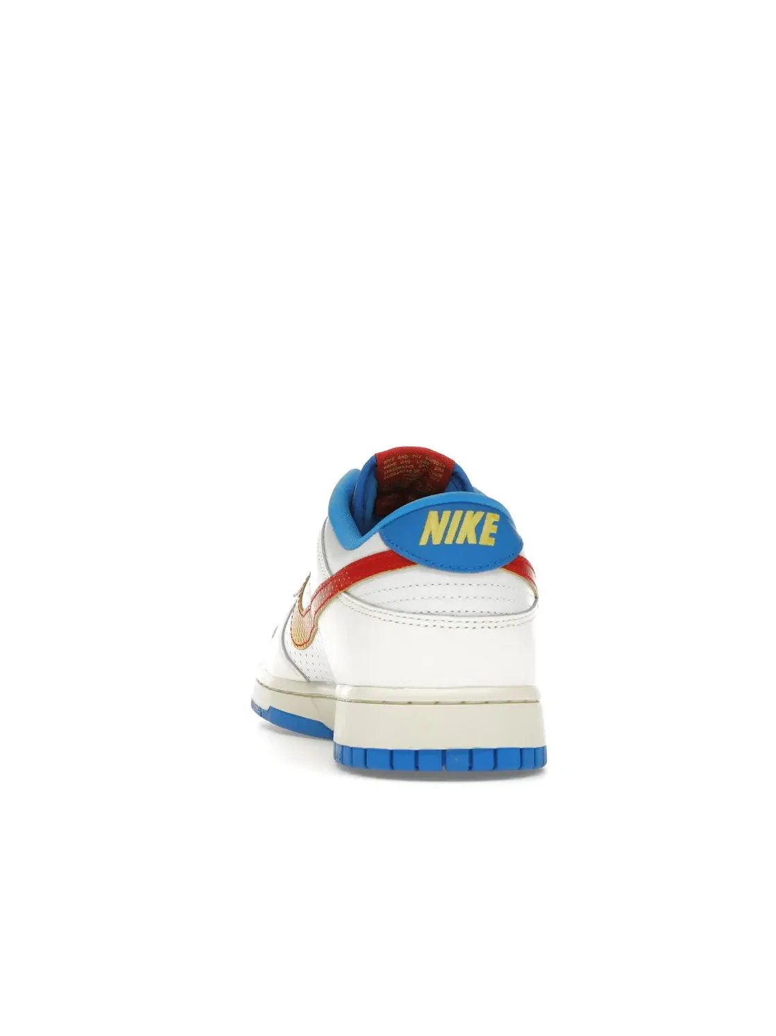 Мужские кроссовки с принтом Nike Dunk Low Retro SE — изображение 4 из 4, желтый/синий/красный