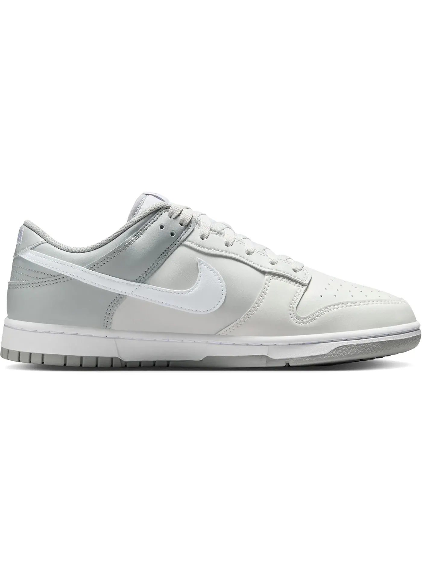Мужские кроссовки для повседневной носки Nike Dunk Low Retro Nike — изображение 1 из 1, белый/белый